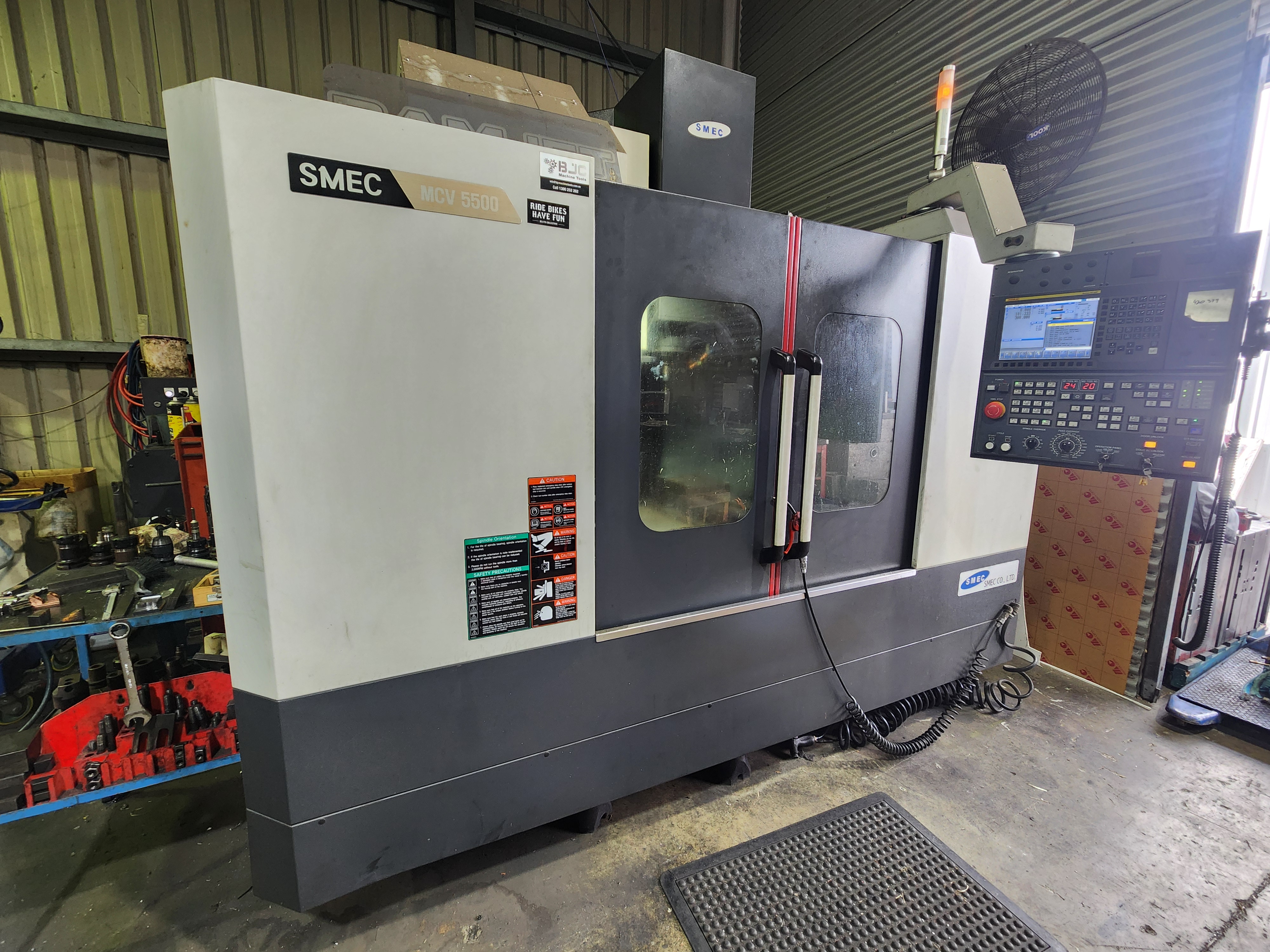 Ramjet SMEC CNC machining centre